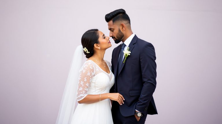 Wedding photographer capturing Jasmine and Raj's special moments in Dubai's stunning backdrop.